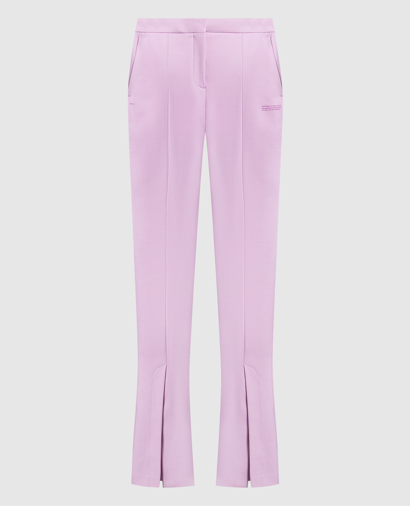 Purple flared trousers with slits Off-White, Violet
Purple flared trousers with slits Off-White, Violet
