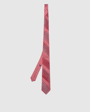 Stefano Ricci Children's red patterned silk tie YCP1423052