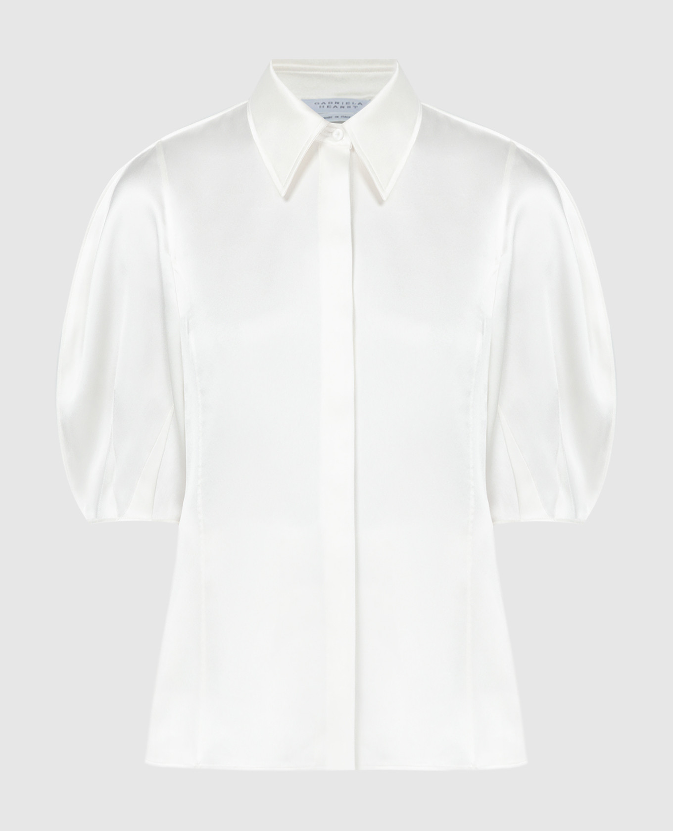 

Sansi white silk blouse Gabriela Hearst, Белый