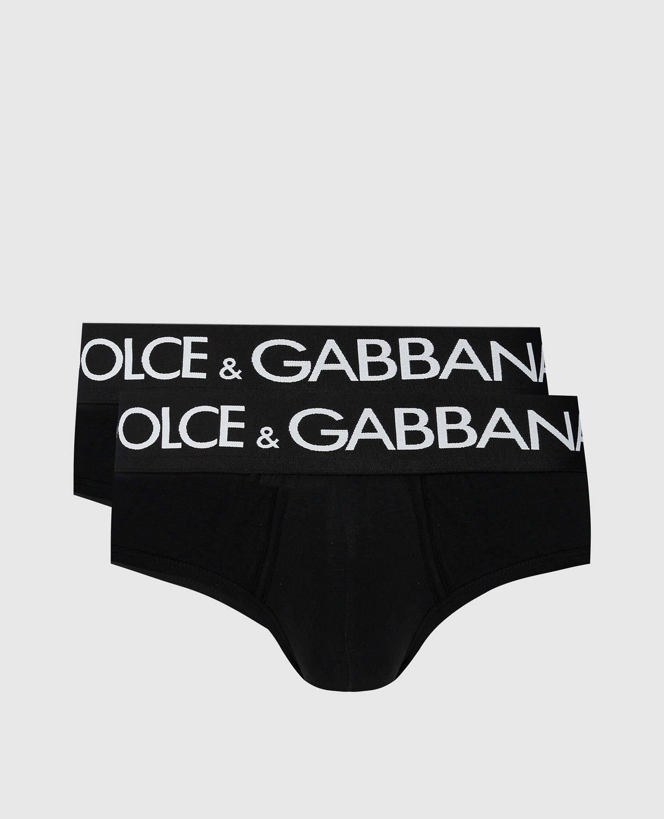 

Set of black briefs with logo Dolce&Gabbana