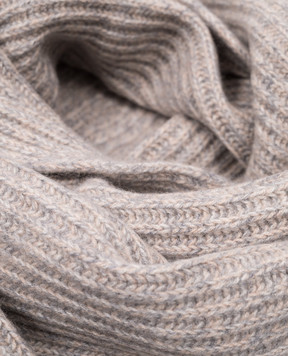 JOSEPH Gray melange cashmere scarf JF008218