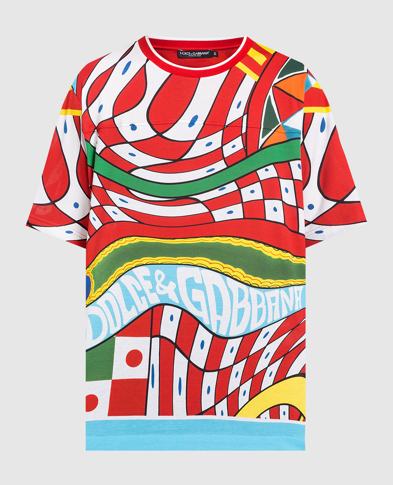 

Carretto print T-shirt Dolce&Gabbana, White