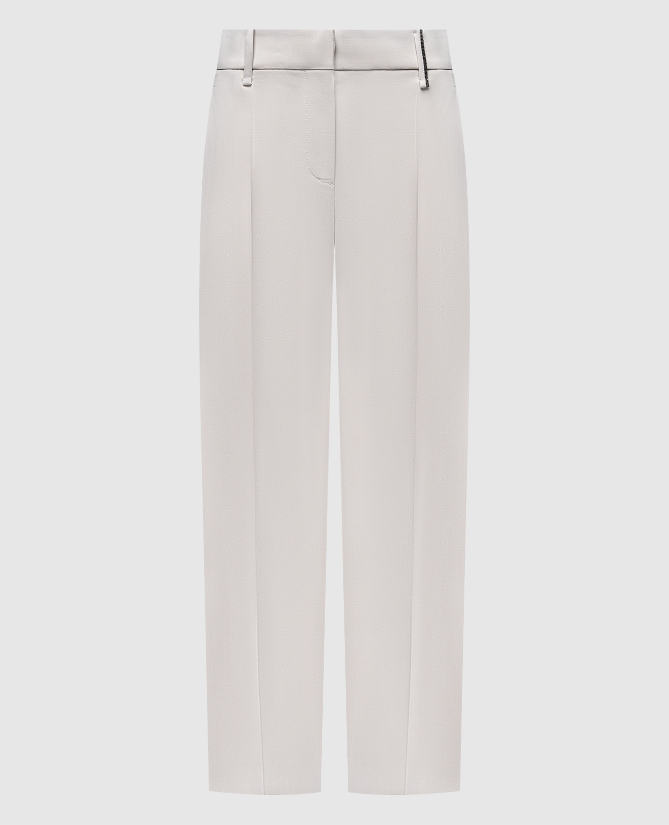 

Gray pants with monil chain Brunello Cucinelli, Grey