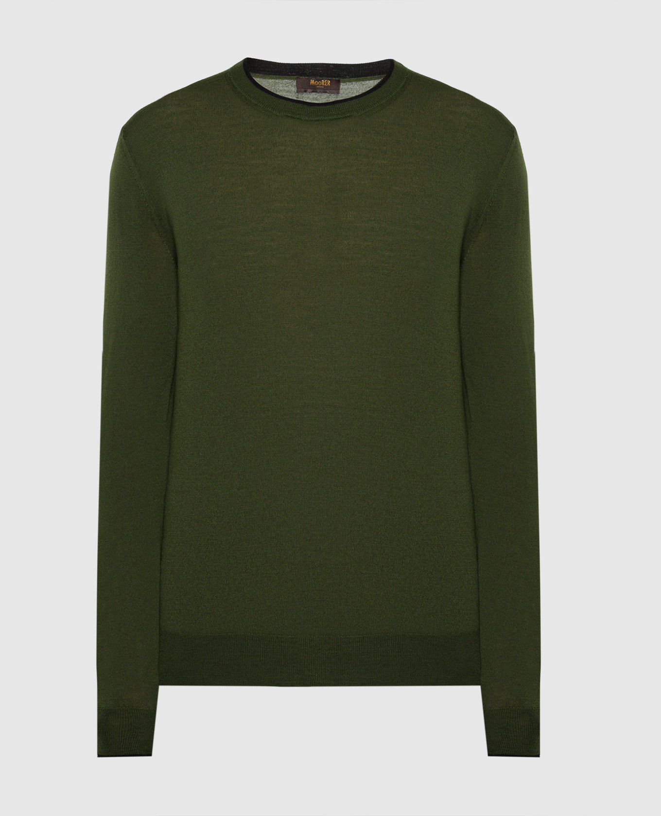 

Green wool jumper MooRER