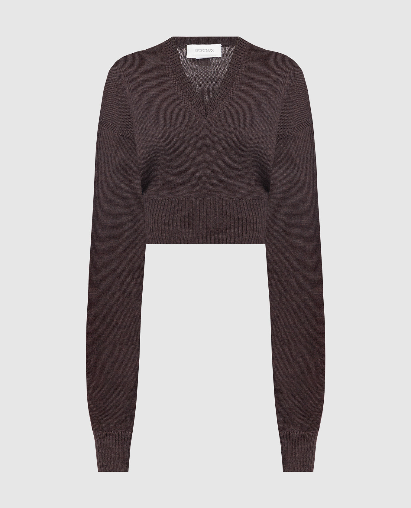 

Brown wool pullover Max Mara Sportmax