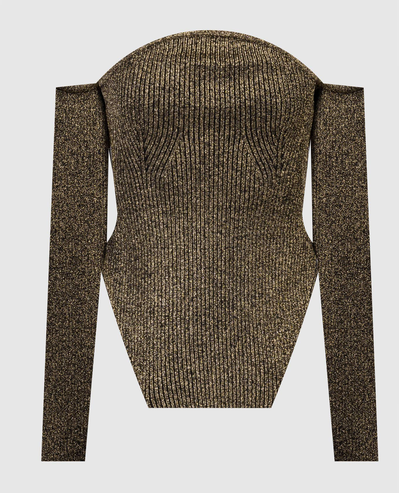 

Maria jumper with lurex Khaite, Golden