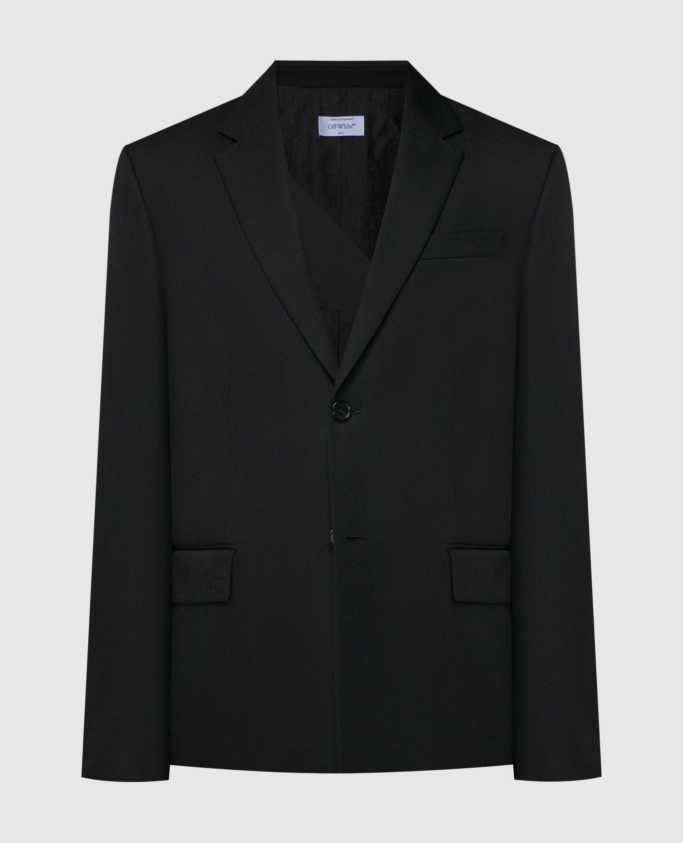 

Black wool blazer Off-White