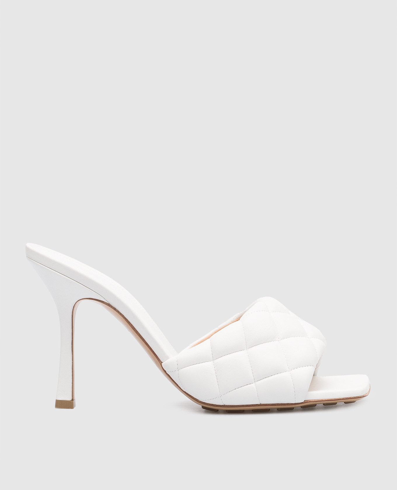 

White mules with padding Bottega Veneta