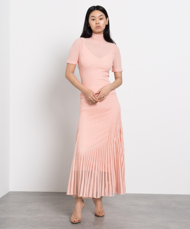 Fendi pink skirt best sale