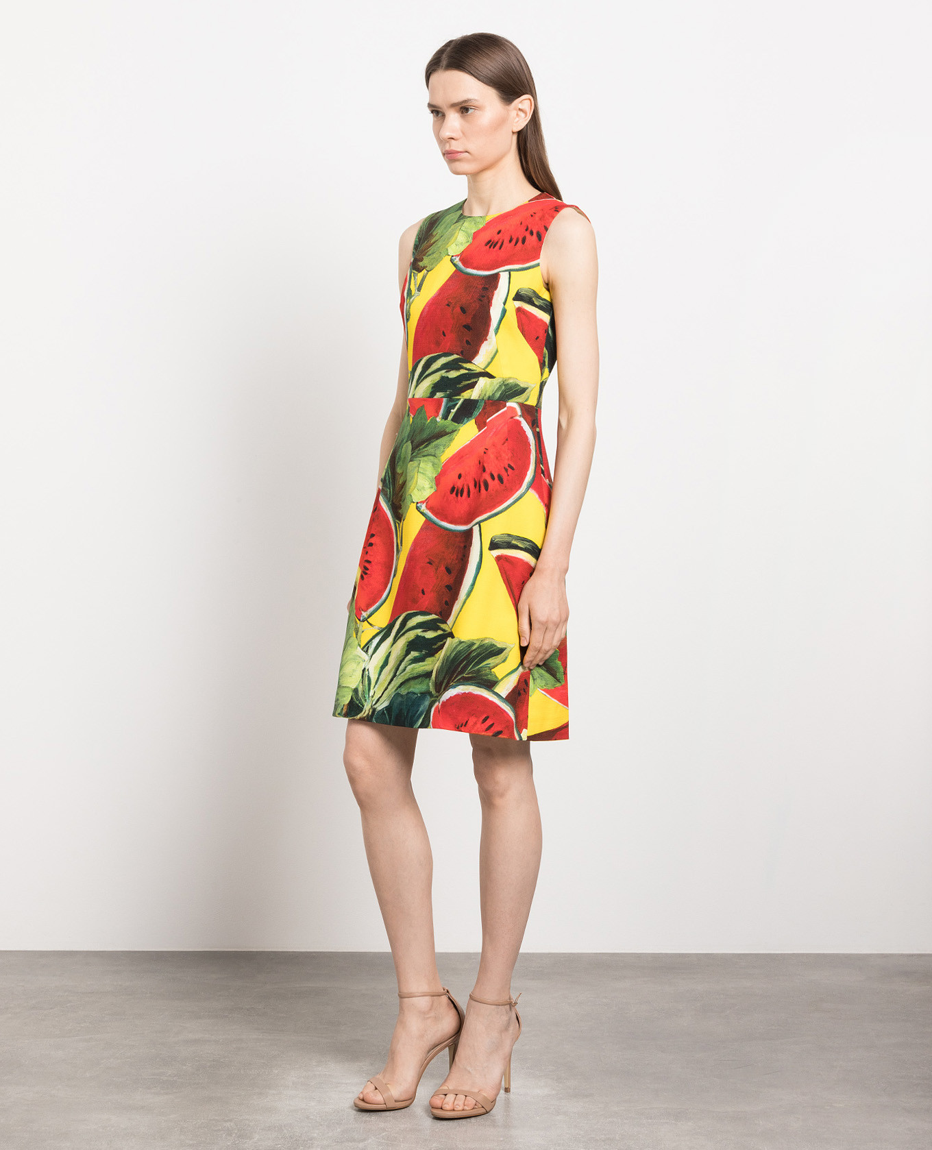 

Dress in a print Dolce&Gabbana, White