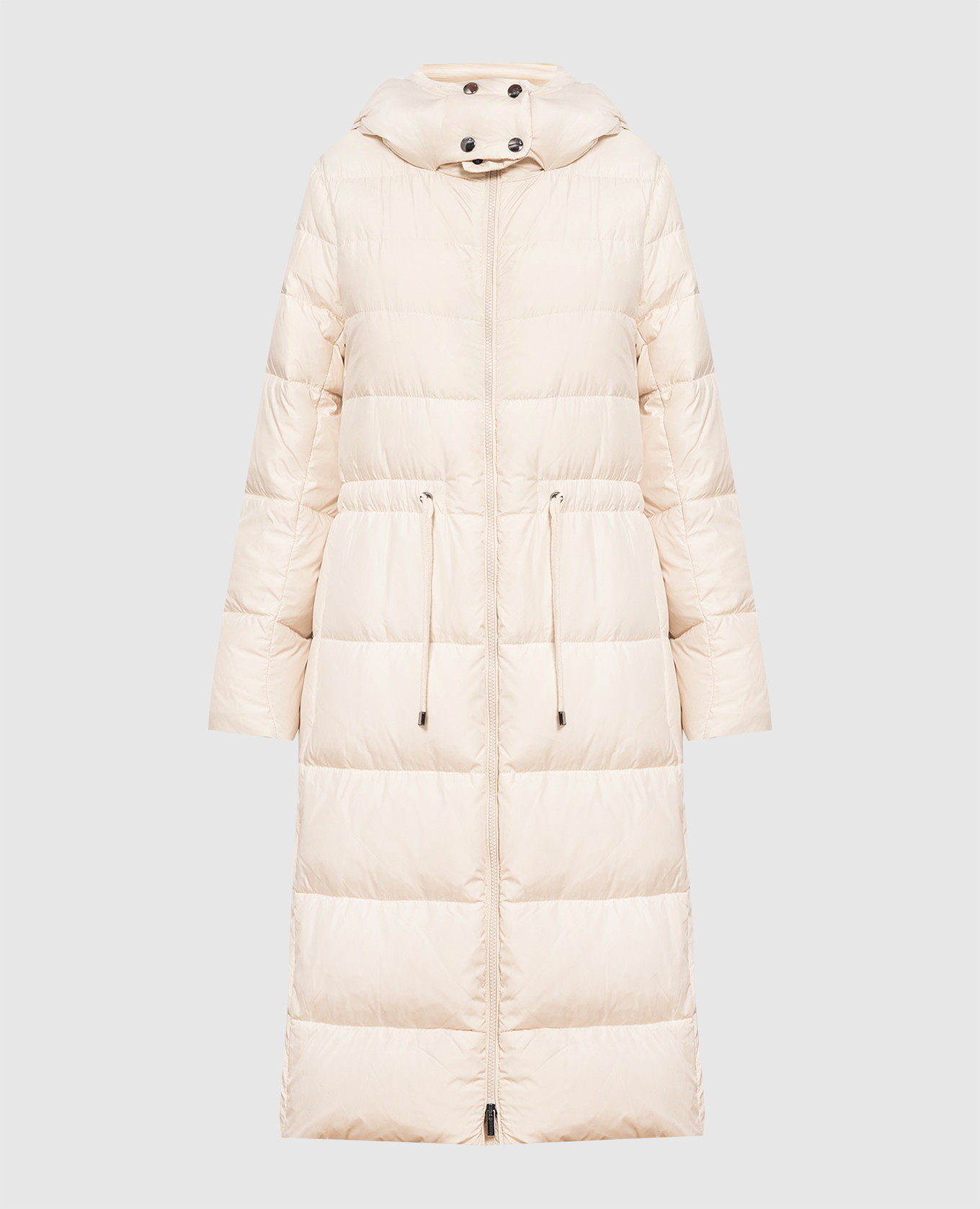 

Light beige quilted down jacket Peserico, Бежевый