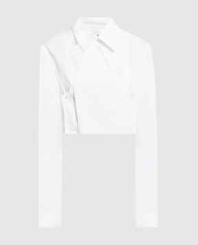 Materiel White blouse MPF23M17937SRWT