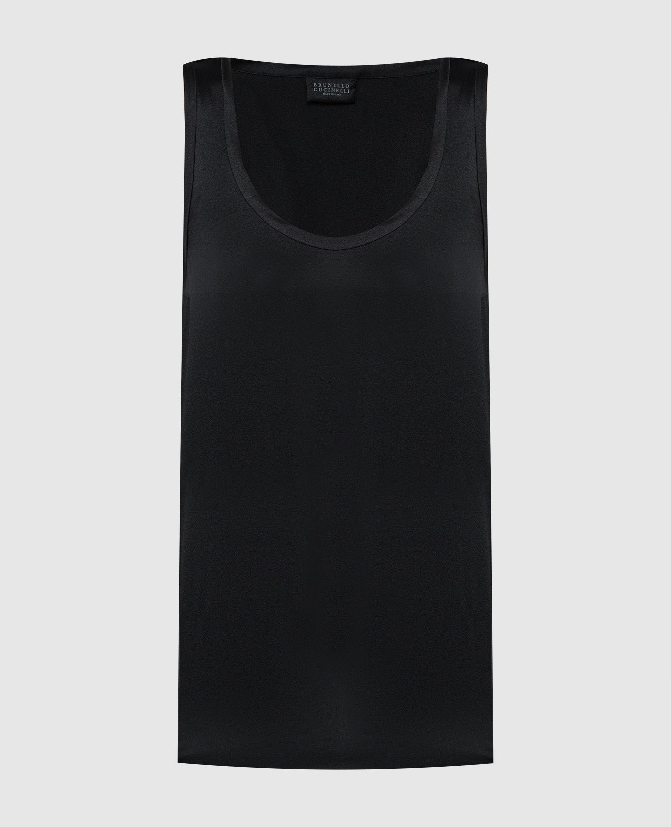 

Black silk top Brunello Cucinelli