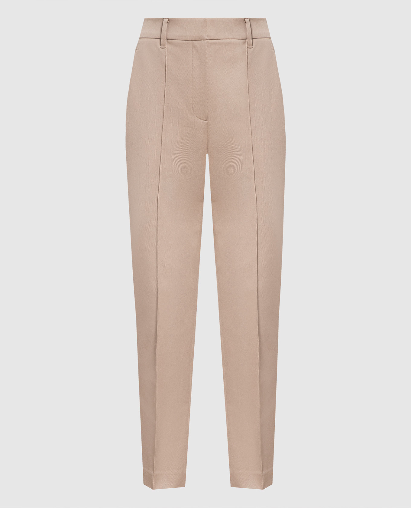 

Brown chinos with monil chain Brunello Cucinelli