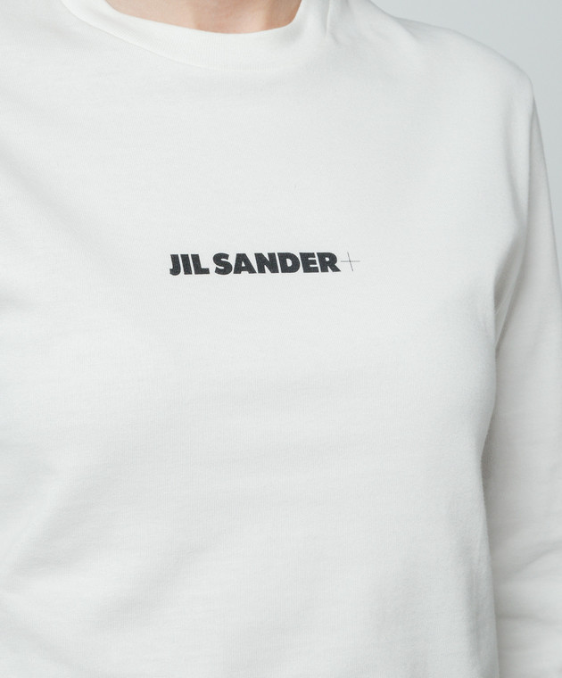 Jil Sander - White longsleeve with logo J40GC0117J20103