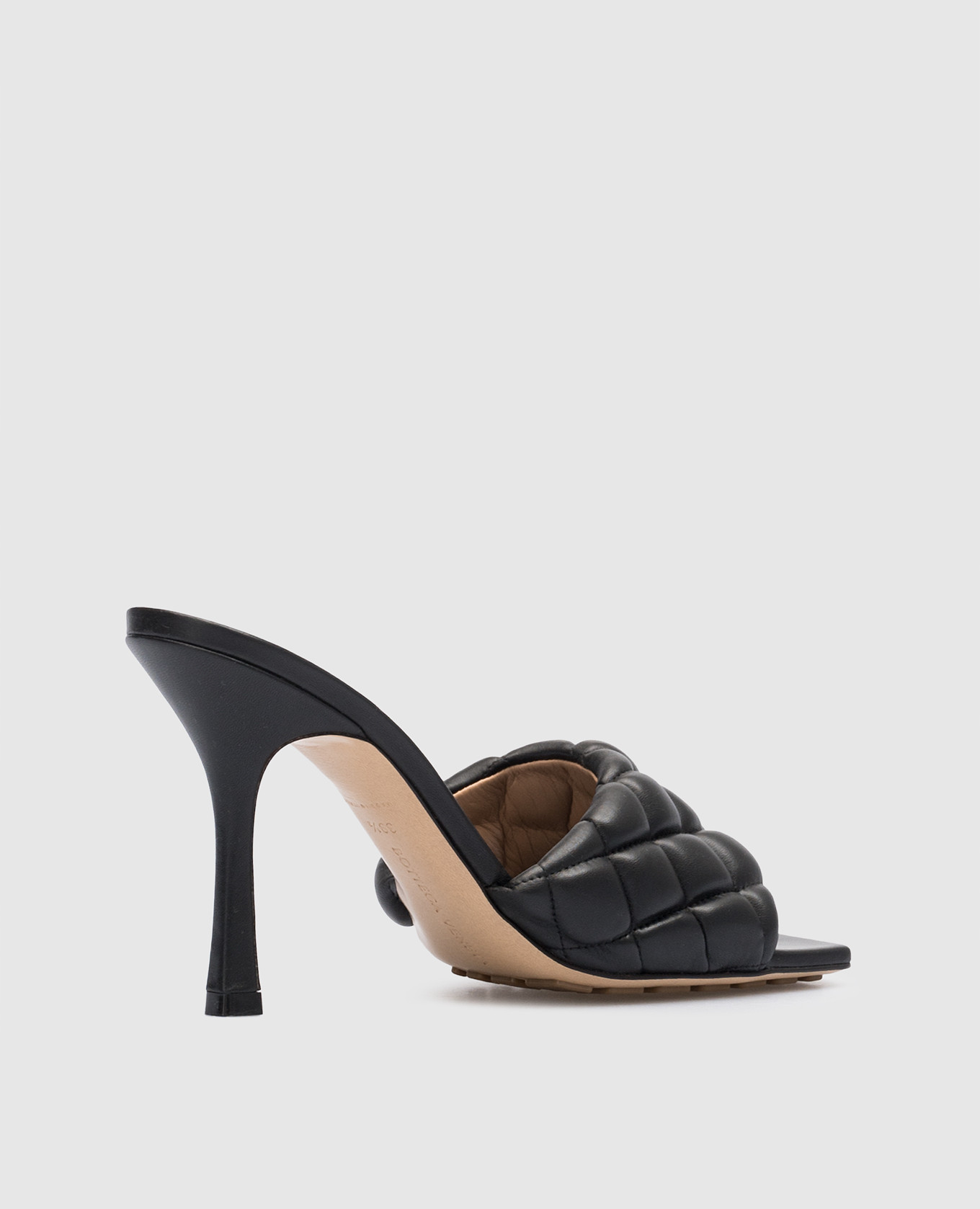 

Black mules with padding Bottega Veneta