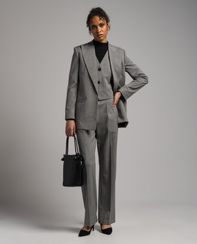 Helmut Lang Gray combined vest N09HW104