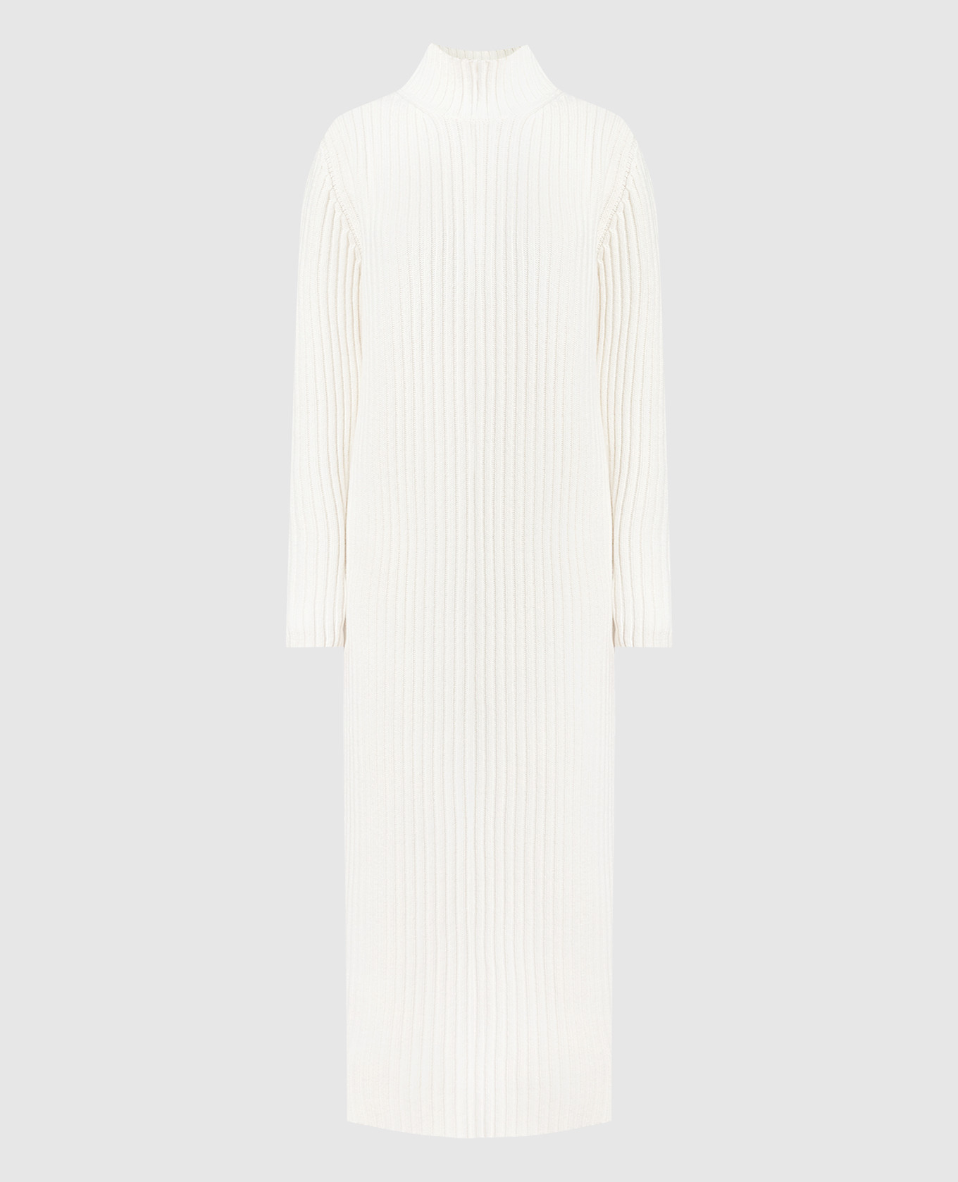 

White dress made of wool and cashmere Simonetta Ravizza