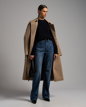 Bottega Veneta Blue sweater made of wool 769368V2M50