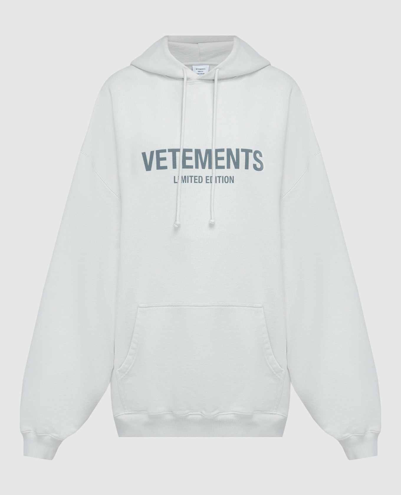 Vetements Logo Rhinestone Hoodie in Black for Men | Lyst