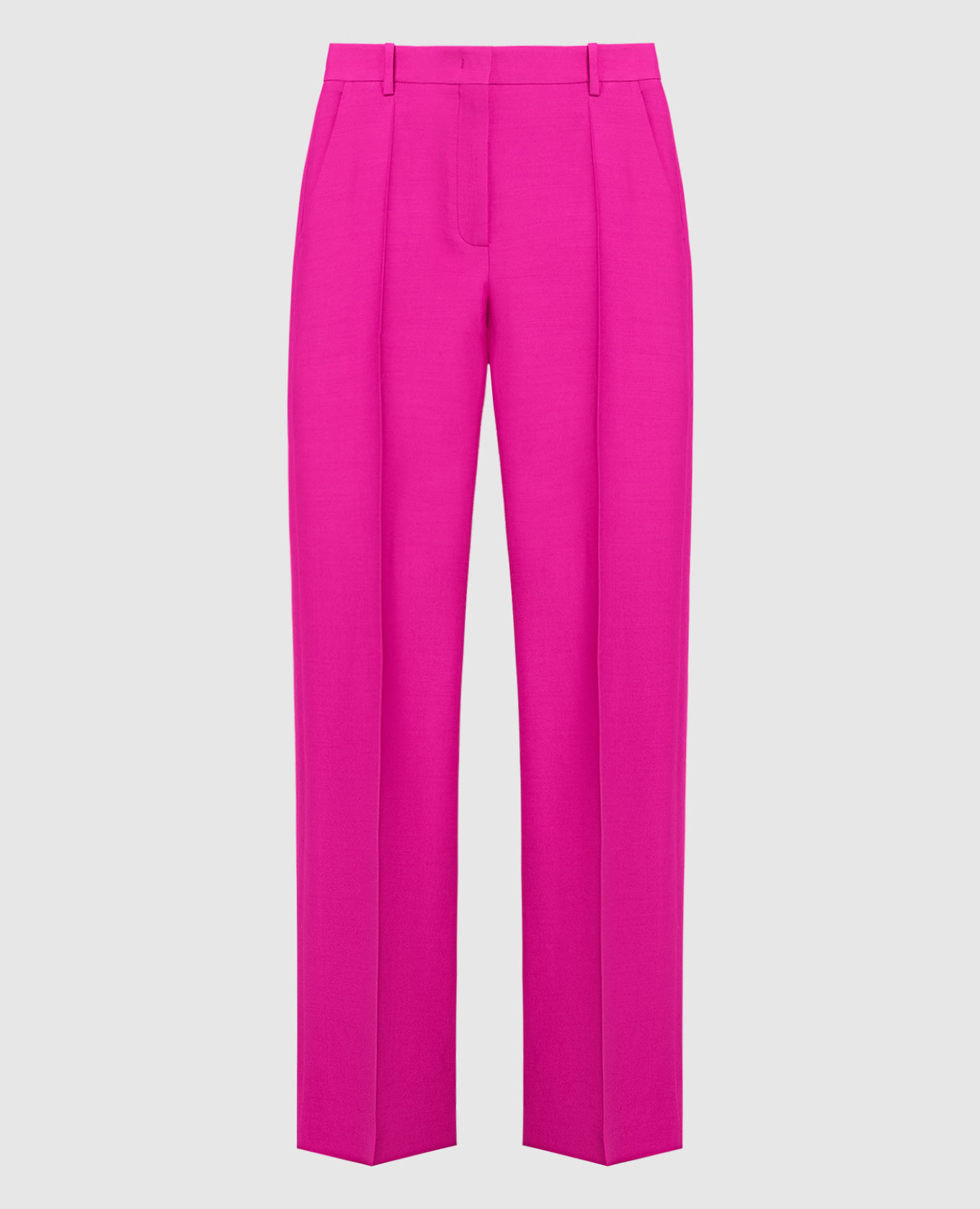 

Pink wool and silk pants Valentino