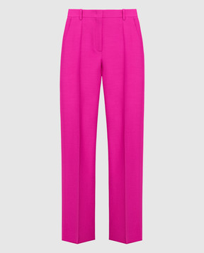 Valentino Pink wool and silk pants 3B3RB5201CF