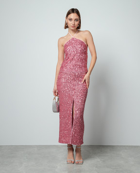 Twinset Pink top with sequins 241LB21AA
