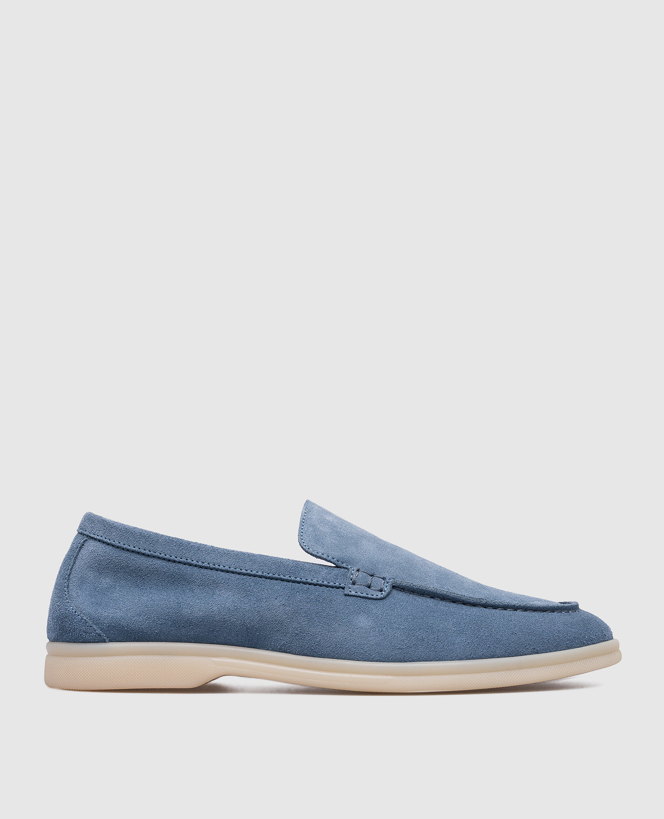 Freya blue suede loafers babe pay pls