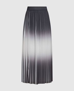 Peserico Degrade effect pleated skirt E0544100P10631A