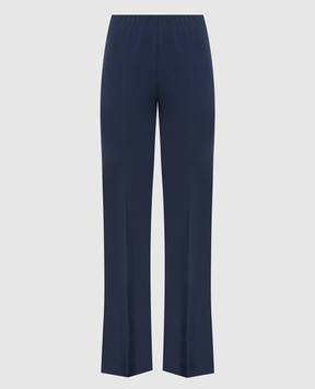 Vicolo Blue pants with stripes TE0044
