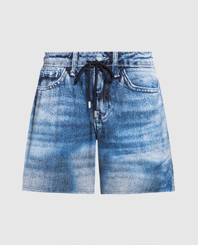 Vilebrequin Moorise Blue Swim Shorts MSOU3F11