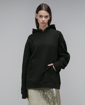 Gauchere Black hoodie with logo P22317331529