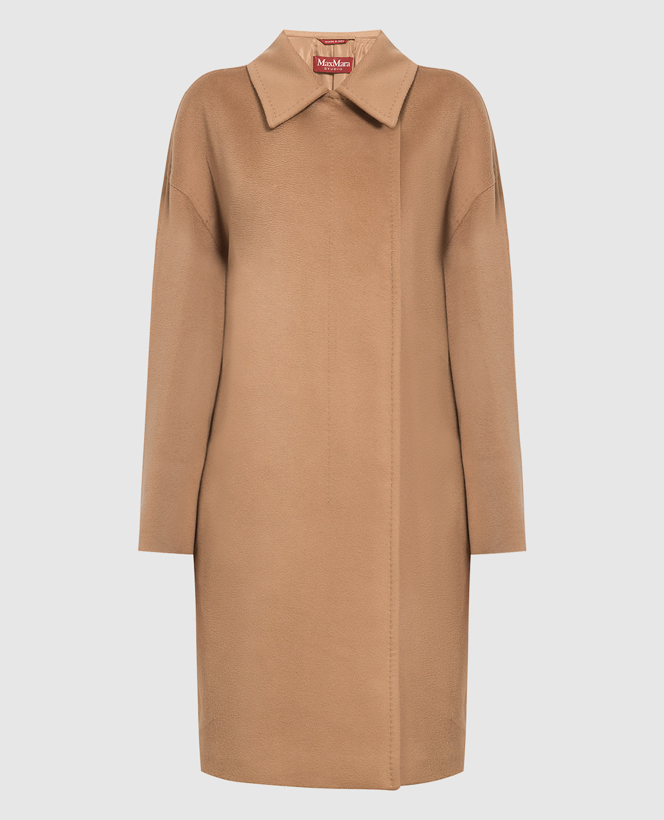 Dark beige wool coat max mara