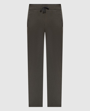 Stefano Ricci Khaki Logo Joggers K808919P3DT23370