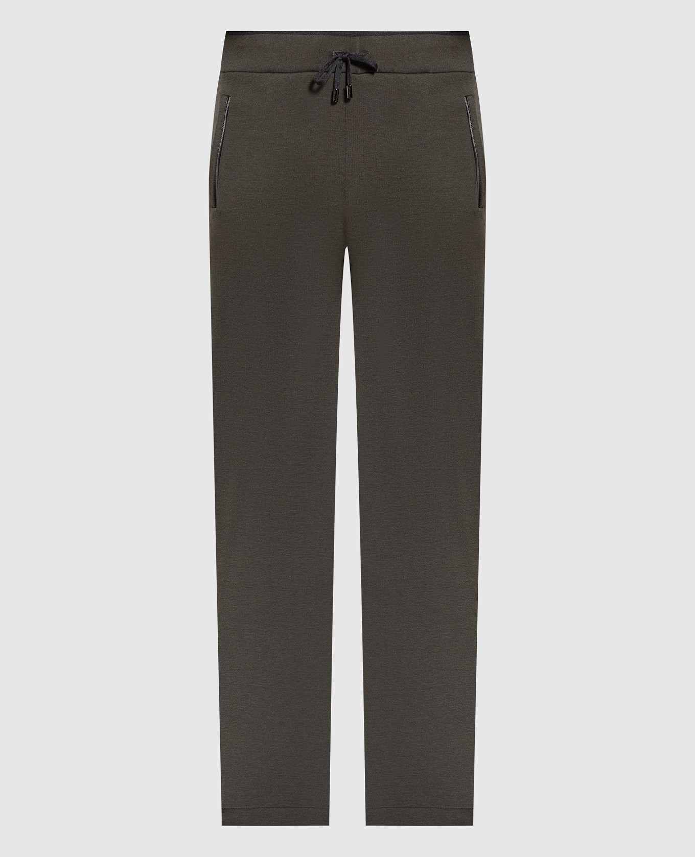 

Khaki Logo Joggers Stefano Ricci