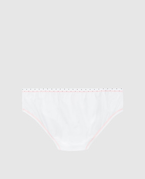 RiminiVeste Children's white panties with a print 391