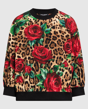 Dolce&Gabbana Sweatshirt in print F9962TFSGPE