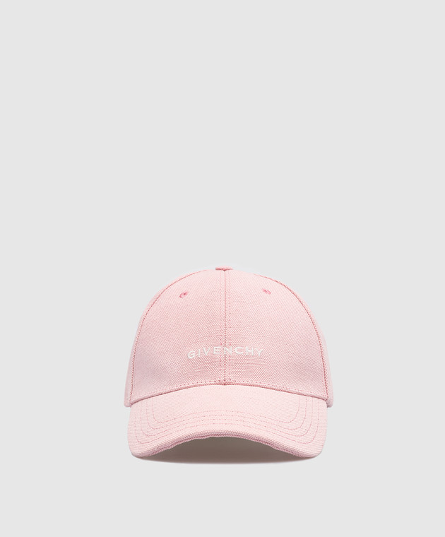 帽子 Givenchy - pink cap Givenchy - Pink cap with logo embroidery BPZ022P0NQ - shop with