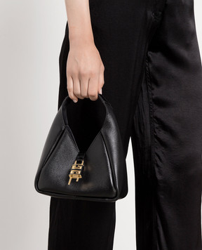 Givenchy Black leather hobo bag Mini G-HOBO BB50QNB1M2