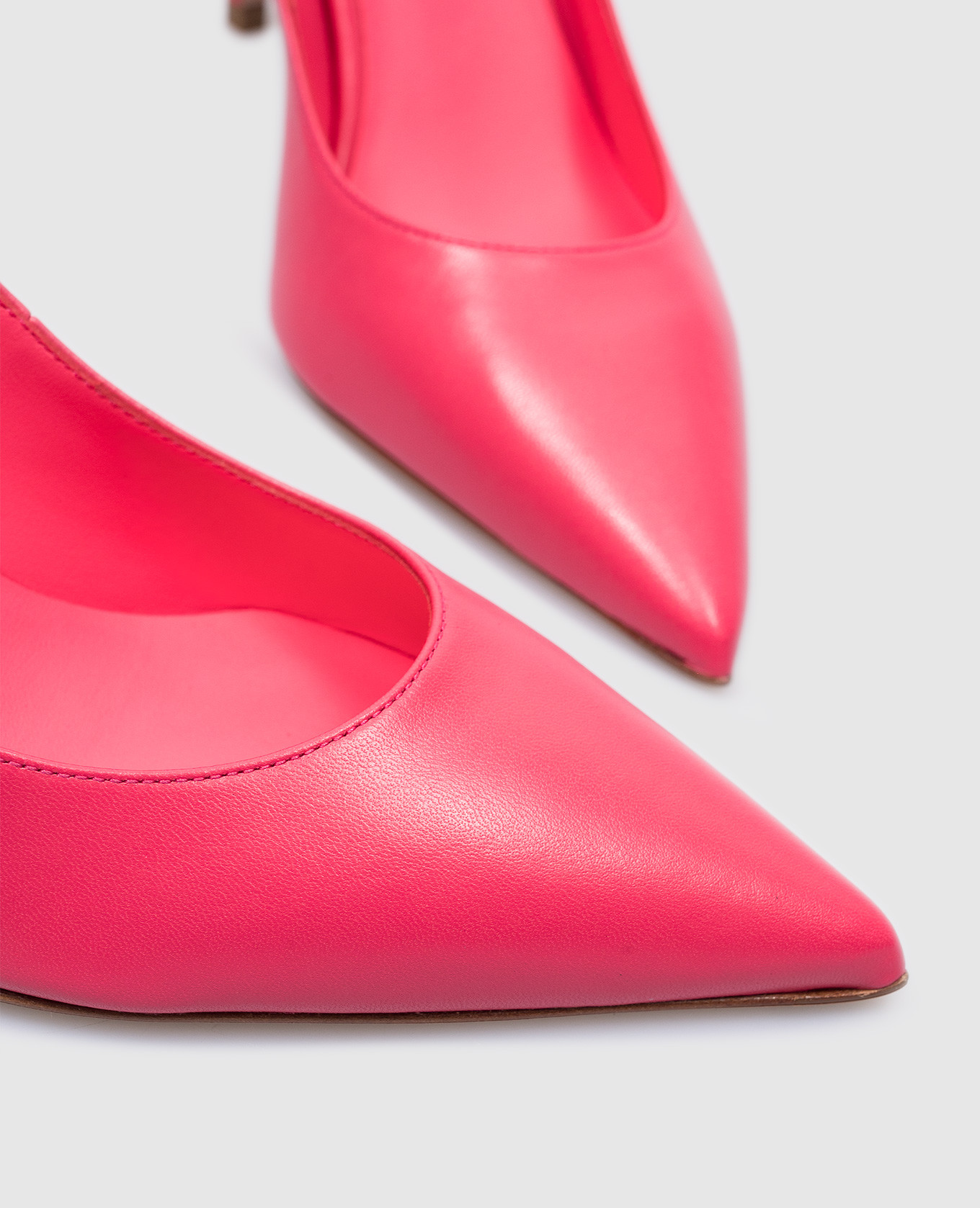 

Eva pink leather boats Le Silla