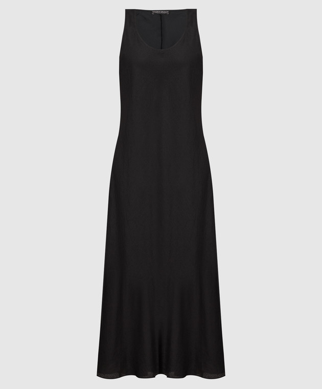 crew neck a line dress Crew Neck A-Line Midi Dress main image 1
