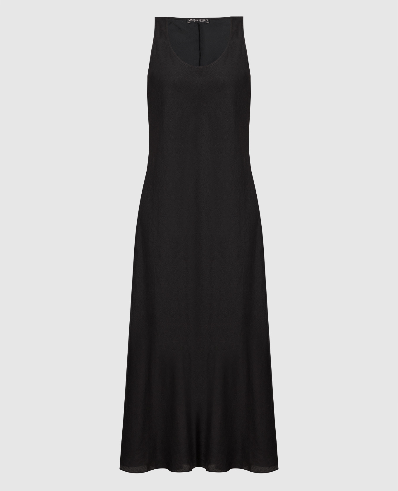 

Black linen dress Marina Rinaldi