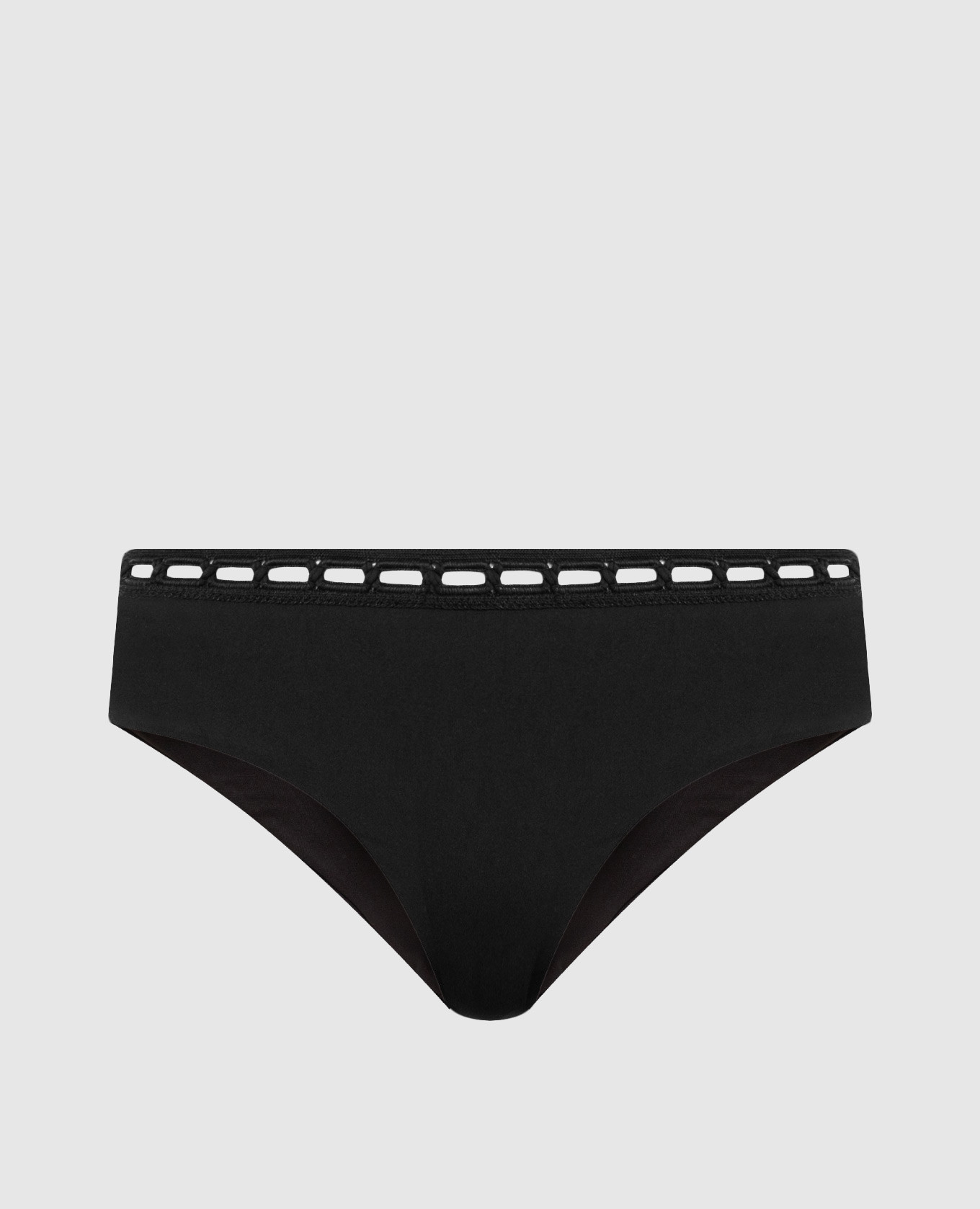 Black panties from a swimsuit