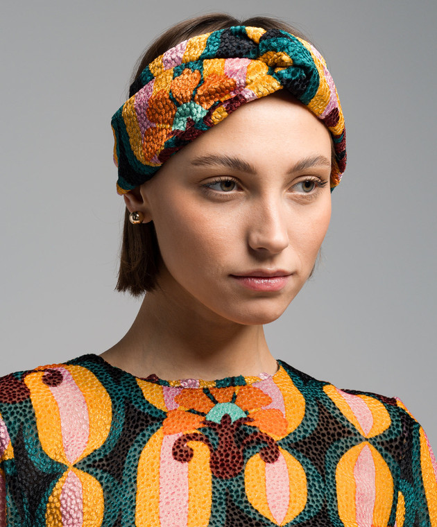 La DoubleJ - Pinup headband in a pattern HEB0001DEV001ARC01 