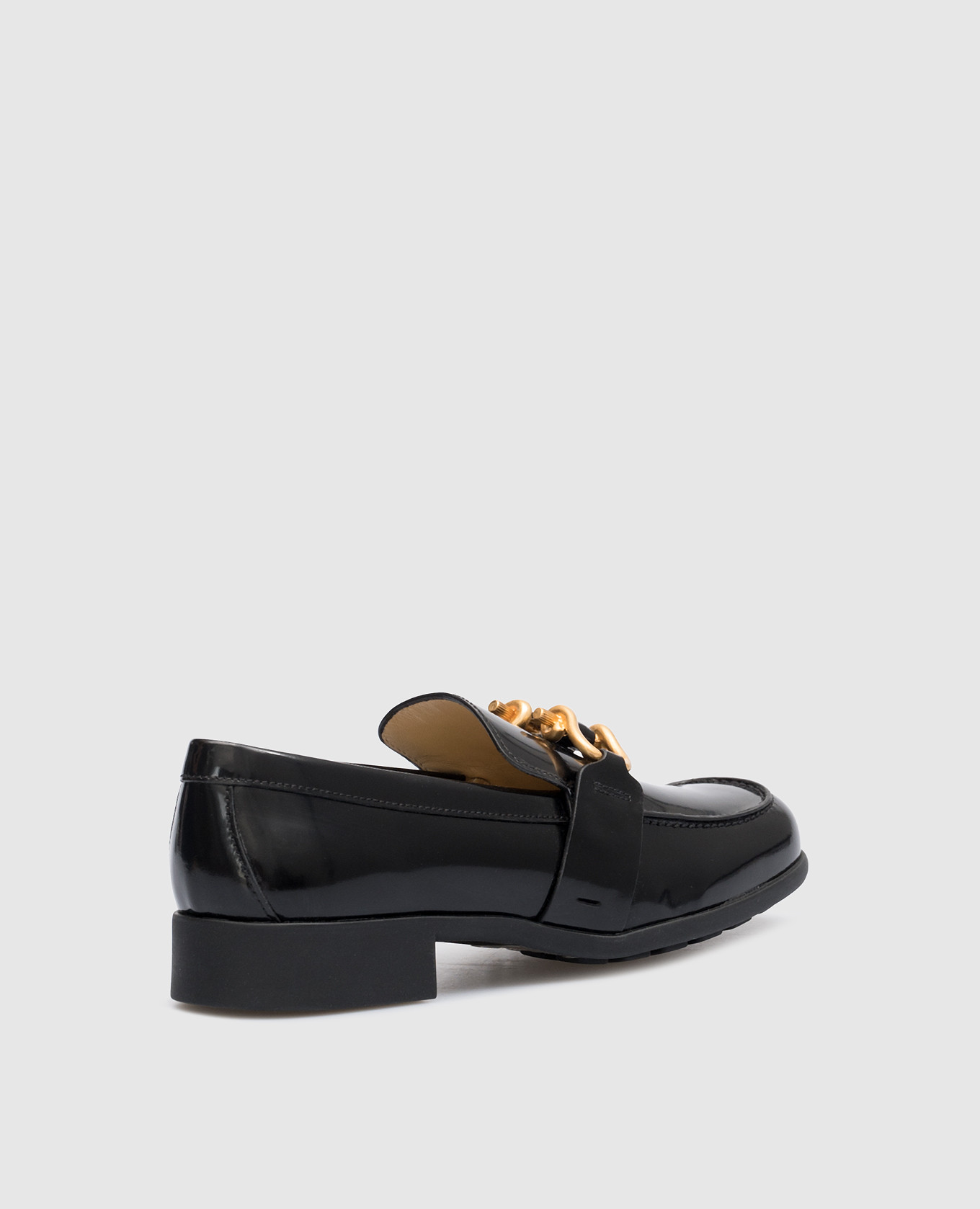 

Monsieur black leather loafers Bottega Veneta