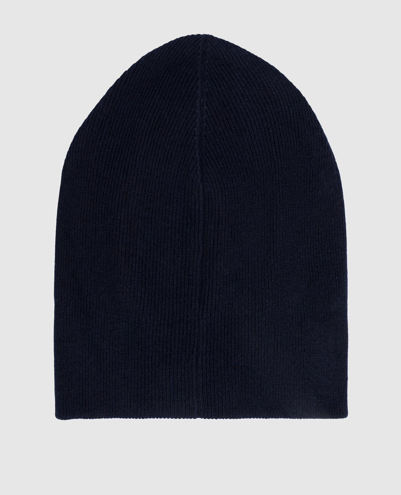 

Navy blue cashmere hat Brunello Cucinelli, Синий