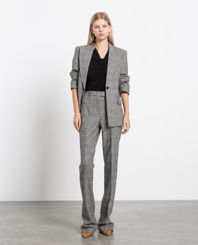 Michael Kors Black draped bodysuit BW391F0026