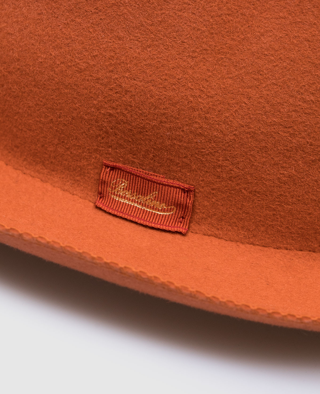 

Orange Claudio Traveler hat Borsalino