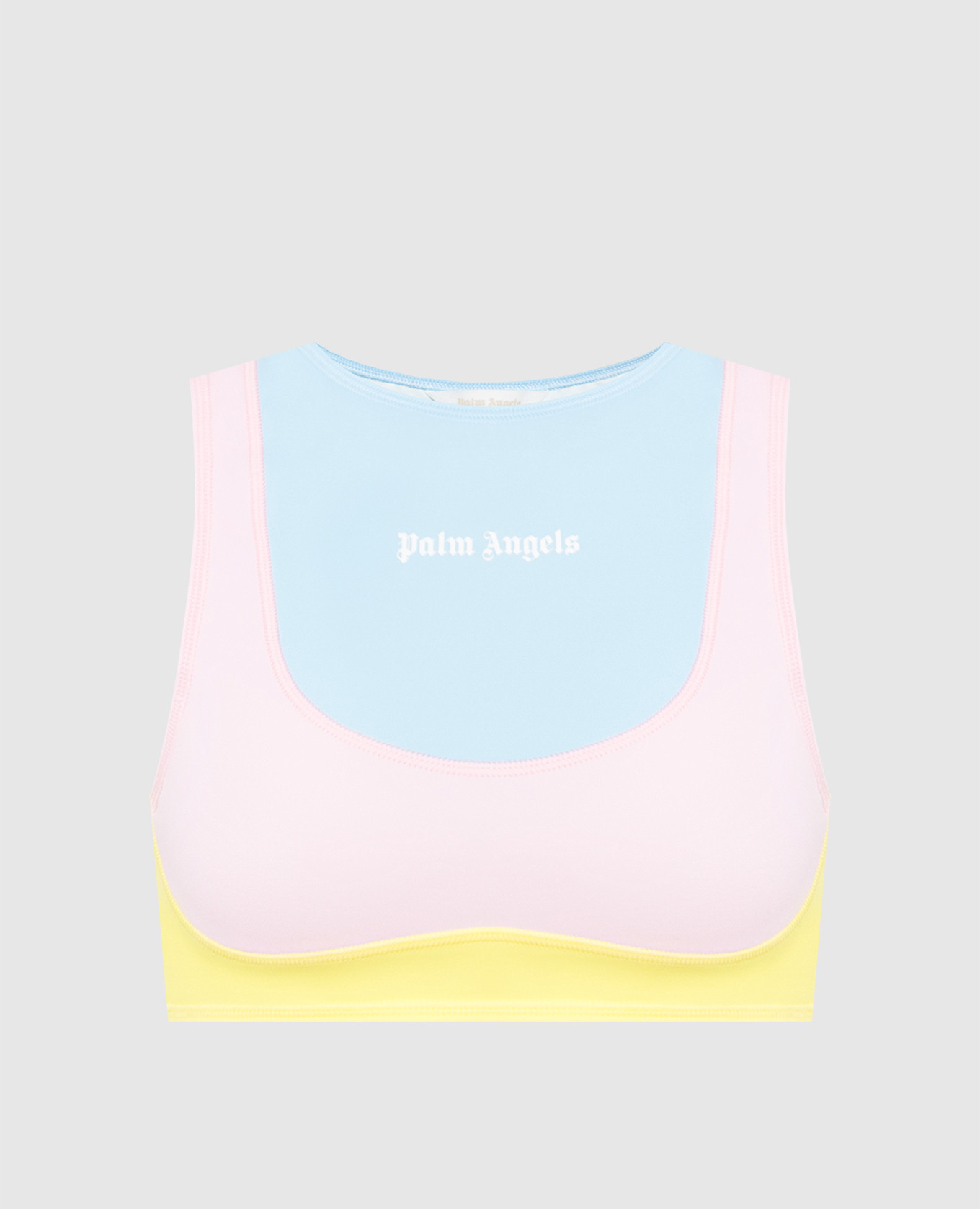 

Pink top with logo Palm Angels