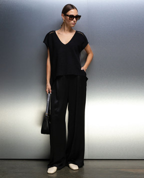 AERON Thorne black combo top THORNE